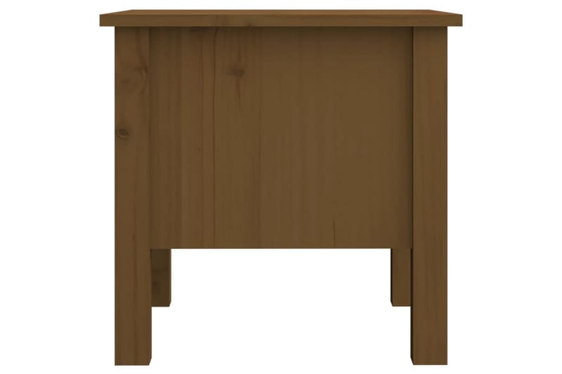 beBasic Sidebord 2 stk honningbrun 40x40x39 cm heltre furu - Brun - Oppbevaring - Oppbevaringsmøbler - Sideboard & skjenker