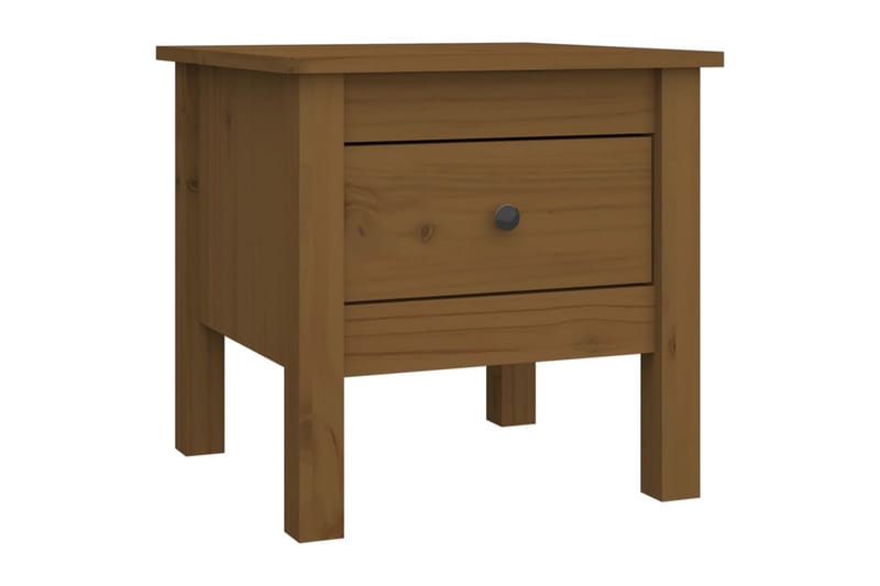 beBasic Sidebord 2 stk honningbrun 40x40x39 cm heltre furu - Brun - Oppbevaring - Oppbevaringsmøbler - Sideboard & skjenker