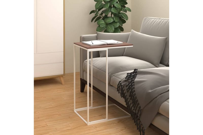 beBasic Sidebord hvit 40x30x59 cm konstruert tre - Hvit - Oppbevaring - Oppbevaringsmøbler - Sideboard & skjenker