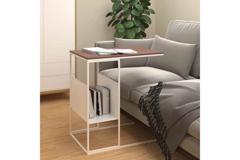 beBasic Sidebord hvit 55x36x59,5 cm konstruert tre - Hvit - Oppbevaring - Oppbevaringsmøbler - Sideboard & skjenker