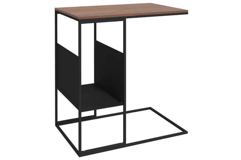 beBasic Sidebord svart 55x36x59,5 cm konstruert tre - Svart - Sideboard & skjenker