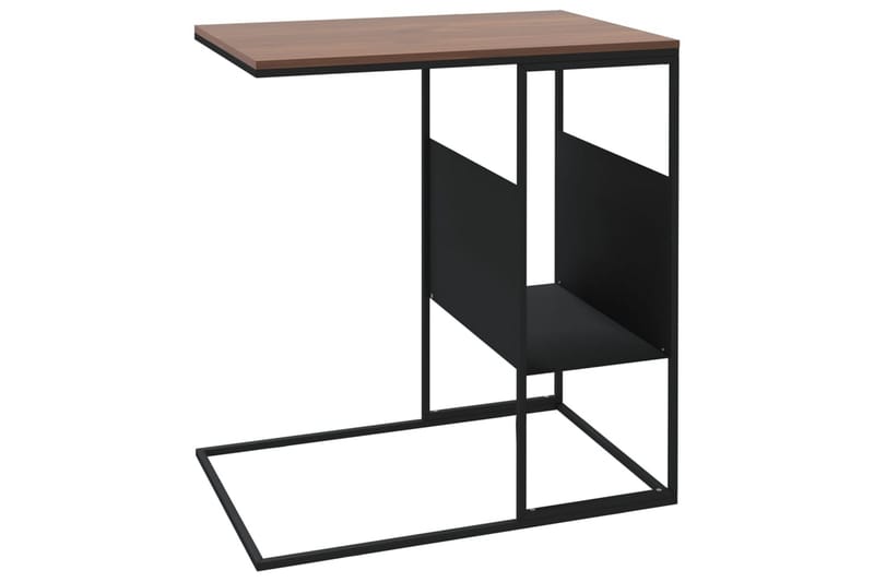 beBasic Sidebord svart 55x36x59,5 cm konstruert tre - Svart - Oppbevaring - Oppbevaringsmøbler - Sideboard & skjenker