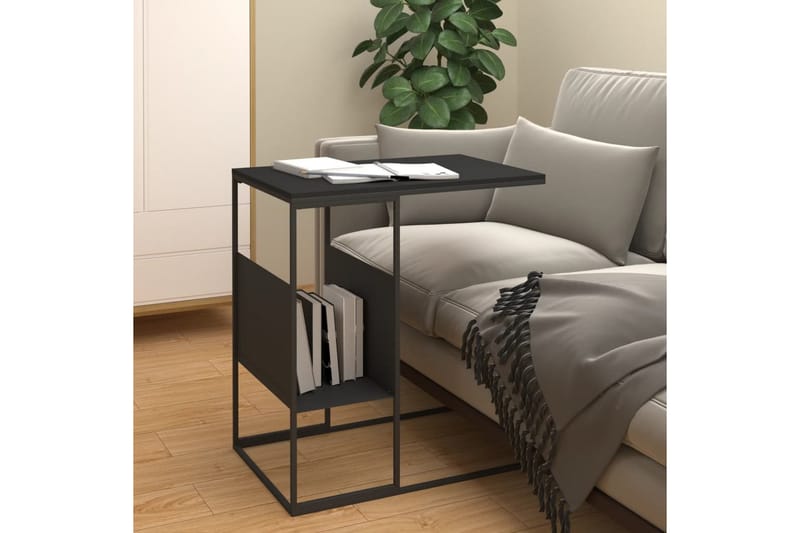 beBasic Sidebord svart 55x36x59,5 cm konstruert tre - Svart - Oppbevaring - Oppbevaringsmøbler - Sideboard & skjenker