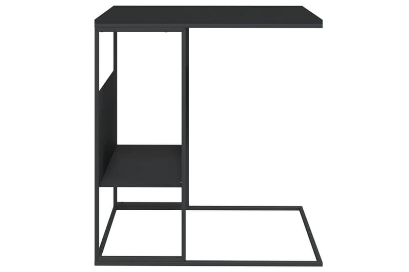 beBasic Sidebord svart 55x36x59,5 cm konstruert tre - Svart - Oppbevaring - Oppbevaringsmøbler - Sideboard & skjenker