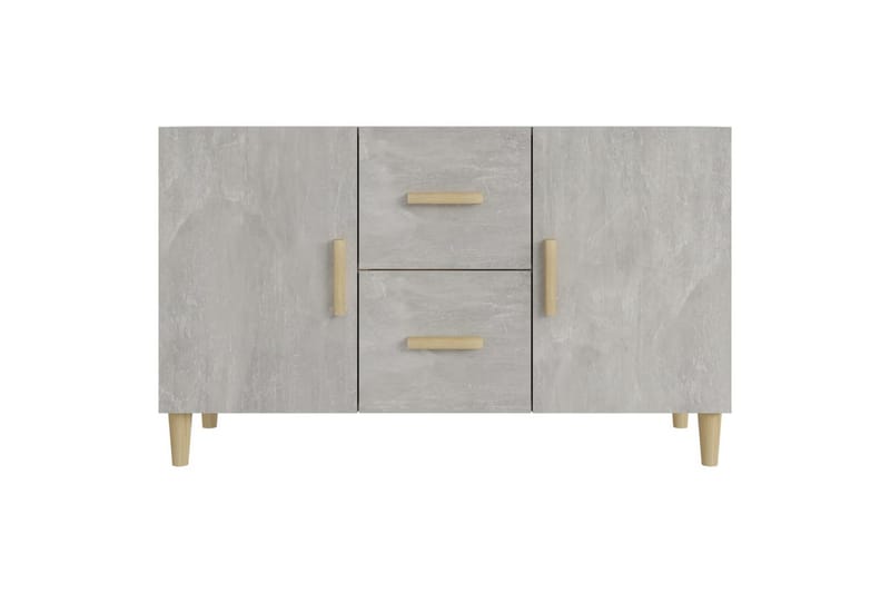 beBasic Skjenk betonggrå 100x36x60 cm konstruert tre - GrÃ¥ - Sideboard & skjenker