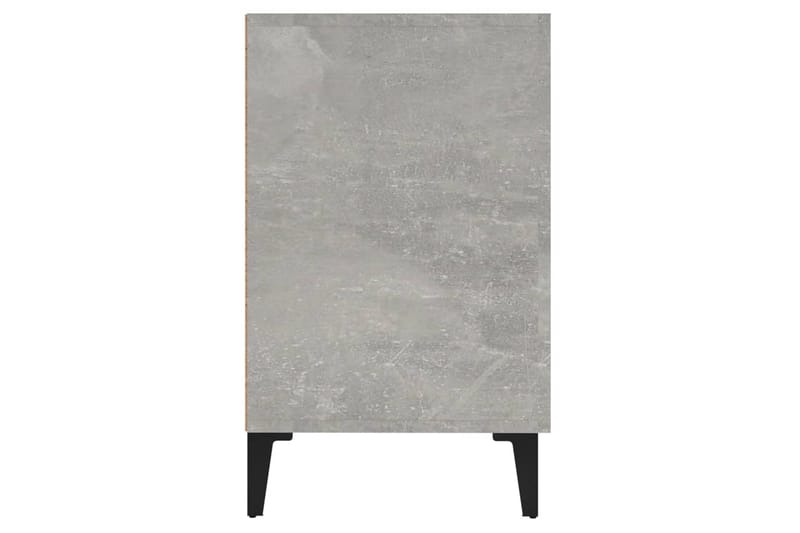 beBasic Skjenk betonggrå 100x36x60 cm konstruert tre - GrÃ¥ - Sideboard & skjenker