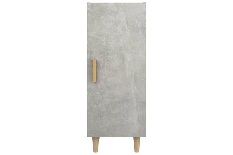 beBasic Skjenk betonggrå 34,5x34x90 cm konstruert tre - GrÃ¥ - Oppbevaring - Oppbevaringsmøbler - Sideboard & skjenker