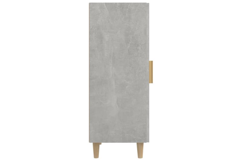 beBasic Skjenk betonggrå 34,5x34x90 cm konstruert tre - GrÃ¥ - Oppbevaring - Oppbevaringsmøbler - Sideboard & skjenker