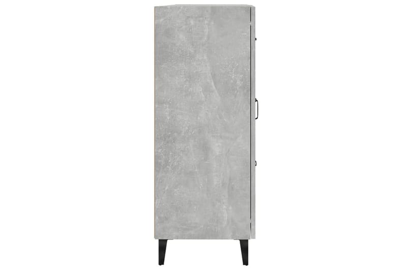 beBasic Skjenk betonggrå 69,5x34x90 cm konstruert tre - GrÃ¥ - Oppbevaring - Oppbevaringsmøbler - Sideboard & skjenker