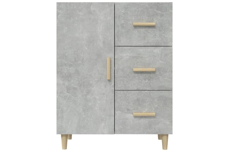beBasic Skjenk betonggrå 69,5x34x90 cm konstruert tre - GrÃ¥ - Oppbevaring - Oppbevaringsmøbler - Sideboard & skjenker