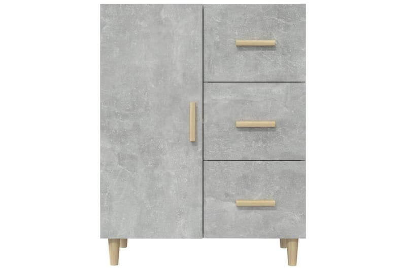 beBasic Skjenk betonggrå 69,5x34x90 cm konstruert tre - GrÃ¥ - Sideboard & skjenker