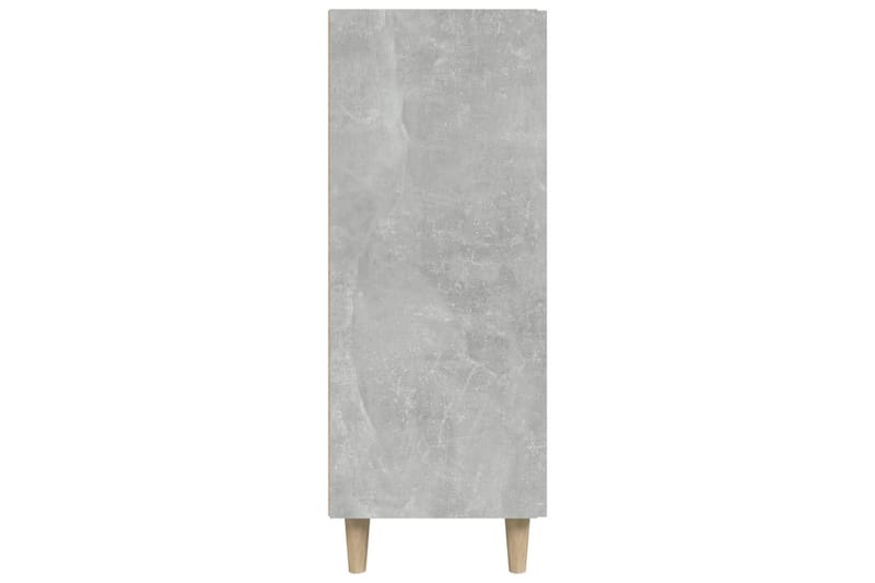 beBasic Skjenk betonggrå 69,5x34x90 cm konstruert tre - GrÃ¥ - Oppbevaring - Oppbevaringsmøbler - Sideboard & skjenker