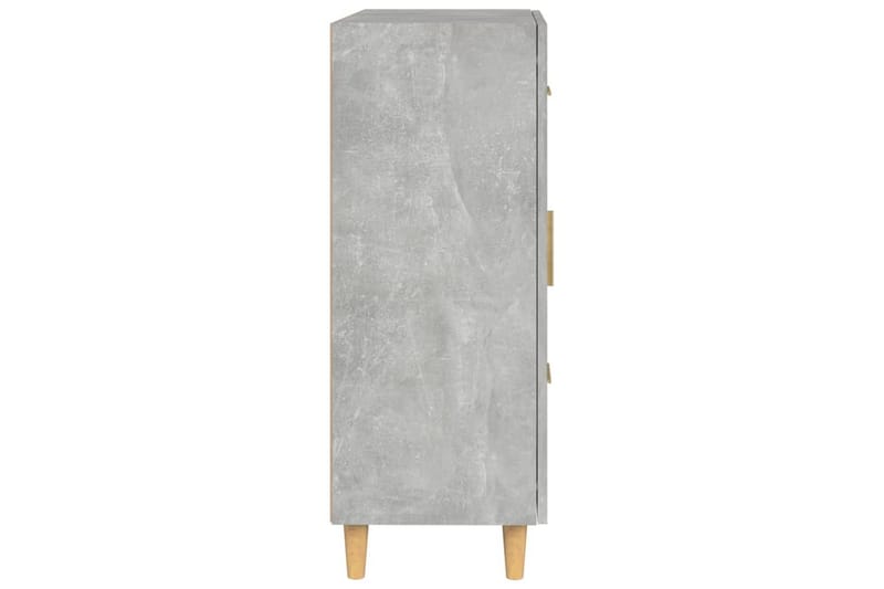 beBasic Skjenk betonggrå 69,5x34x90 cm konstruert tre - GrÃ¥ - Oppbevaring - Oppbevaringsmøbler - Sideboard & skjenker
