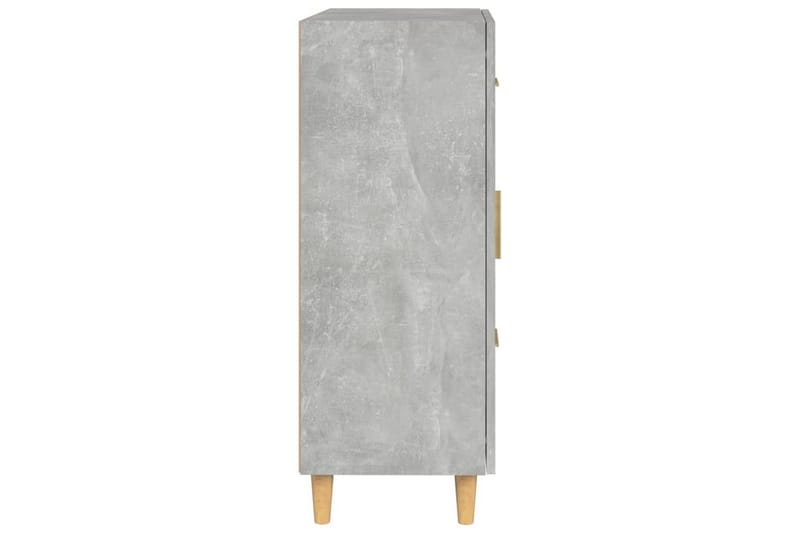 beBasic Skjenk betonggrå 69,5x34x90 cm konstruert tre - GrÃ¥ - Sideboard & skjenker