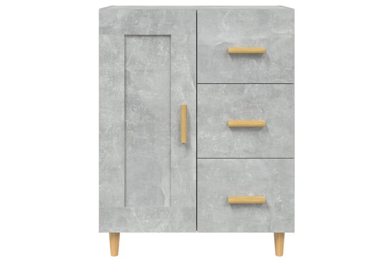 beBasic Skjenk betonggrå 69,5x34x90 cm konstruert tre - GrÃ¥ - Sideboard & skjenker