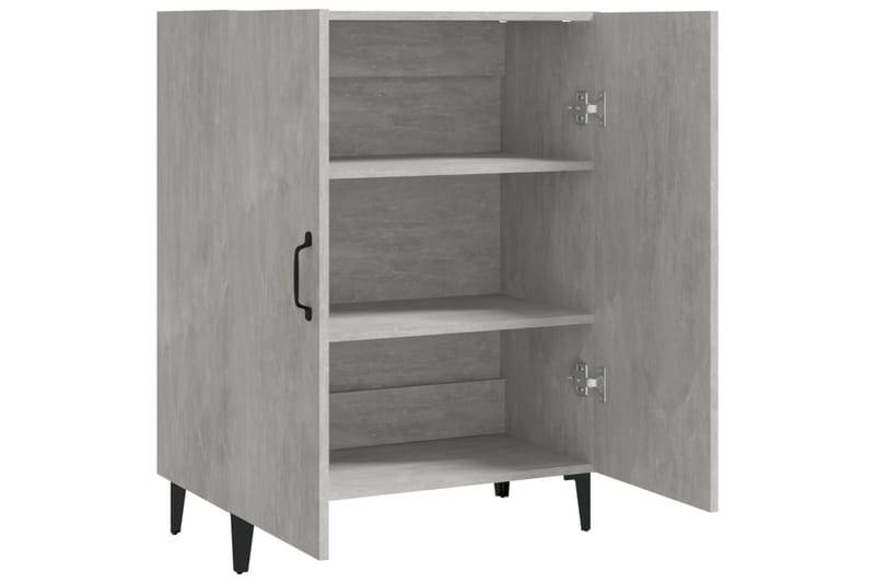 beBasic Skjenk betonggrå 70x34x90 cm konstruert tre - GrÃ¥ - Oppbevaring - Oppbevaringsmøbler - Sideboard & skjenker
