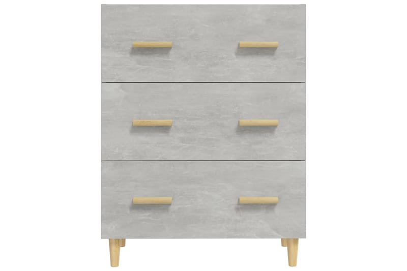 beBasic Skjenk betonggrå 70x34x90 cm konstruert tre - GrÃ¥ - Oppbevaring - Oppbevaringsmøbler - Sideboard & skjenker