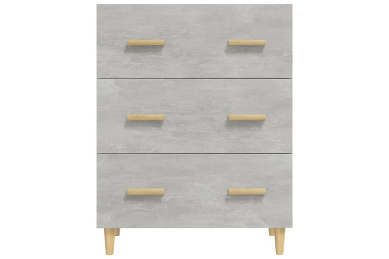 beBasic Skjenk betonggrå 70x34x90 cm konstruert tre - GrÃ¥ - Sideboard & skjenker