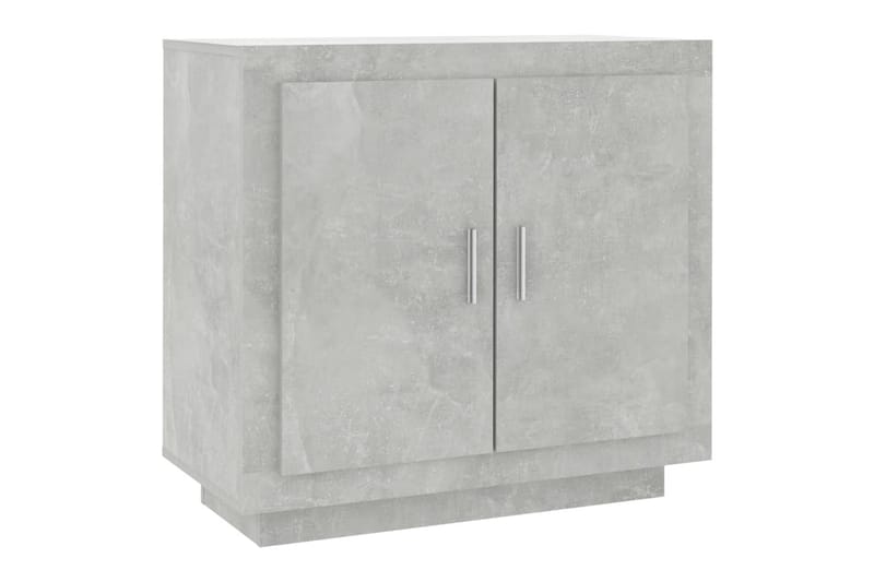 beBasic Skjenk betonggrå 80x40x75 cm konstruert tre - GrÃ¥ - Oppbevaring - Oppbevaringsmøbler - Sideboard & skjenker