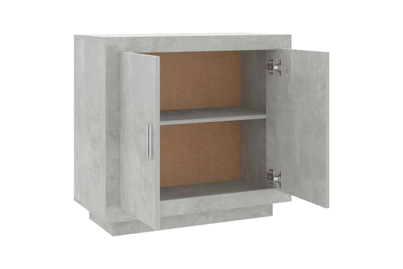 beBasic Skjenk betonggrå 80x40x75 cm konstruert tre - GrÃ¥ - Sideboard & skjenker