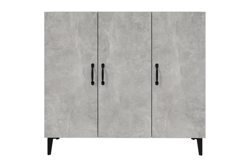 beBasic Skjenk betonggrå 90x34x80 cm konstruert tre - GrÃ¥ - Oppbevaring - Oppbevaringsmøbler - Sideboard & skjenker