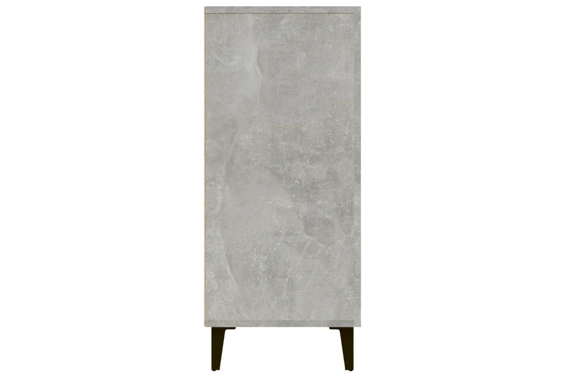 beBasic Skjenk betonggrå 90x34x80 cm konstruert tre - GrÃ¥ - Oppbevaring - Oppbevaringsmøbler - Sideboard & skjenker