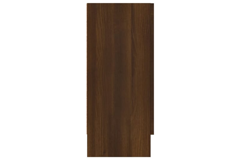 beBasic Skjenk brun eik 120x30,5x70 cm konstruert tre - Brun - Sideboard & skjenker