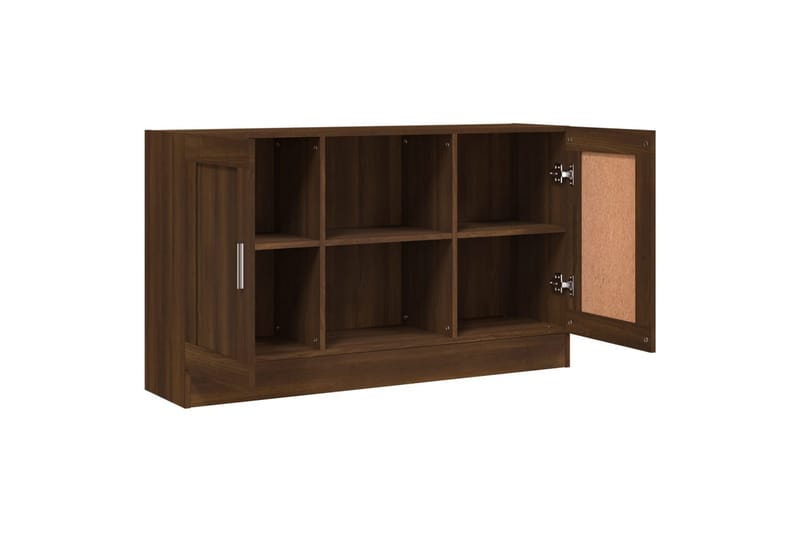 beBasic Skjenk brun eik 120x30,5x70 cm konstruert tre - Brun - Oppbevaring - Oppbevaringsmøbler - Sideboard & skjenker