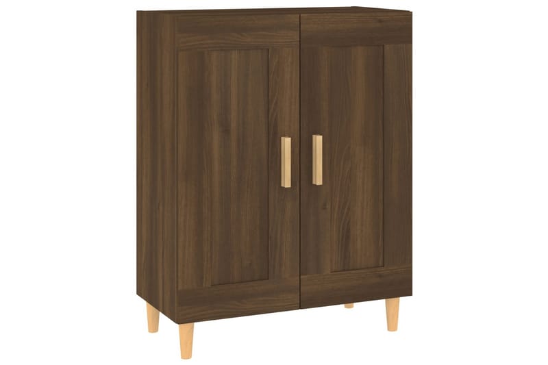 beBasic Skjenk brun eik 69,5x34x90 cm konstruert tre - Brun - Oppbevaring - Oppbevaringsmøbler - Sideboard & skjenker