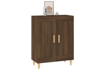 beBasic Skjenk brun eik 69,5x34x90 cm konstruert tre - Brun - Oppbevaring - Oppbevaringsmøbler - Sideboard & skjenker