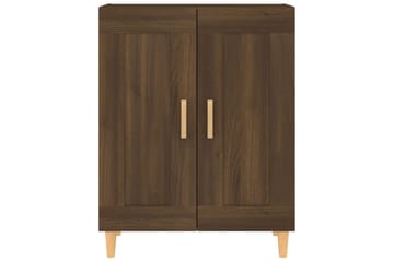beBasic Skjenk brun eik 69,5x34x90 cm konstruert tre - Brun - Oppbevaring - Oppbevaringsmøbler - Sideboard & skjenker