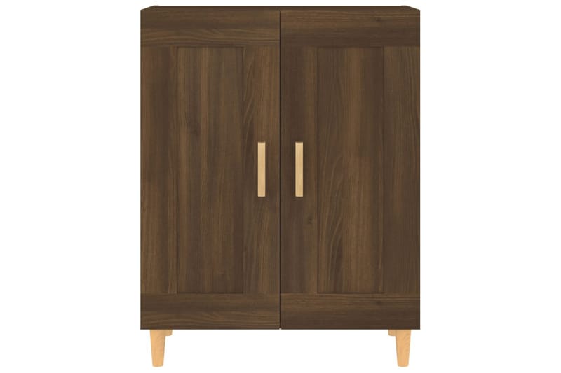 beBasic Skjenk brun eik 69,5x34x90 cm konstruert tre - Brun - Oppbevaring - Oppbevaringsmøbler - Sideboard & skjenker