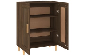 beBasic Skjenk brun eik 69,5x34x90 cm konstruert tre - Brun - Oppbevaring - Oppbevaringsmøbler - Sideboard & skjenker