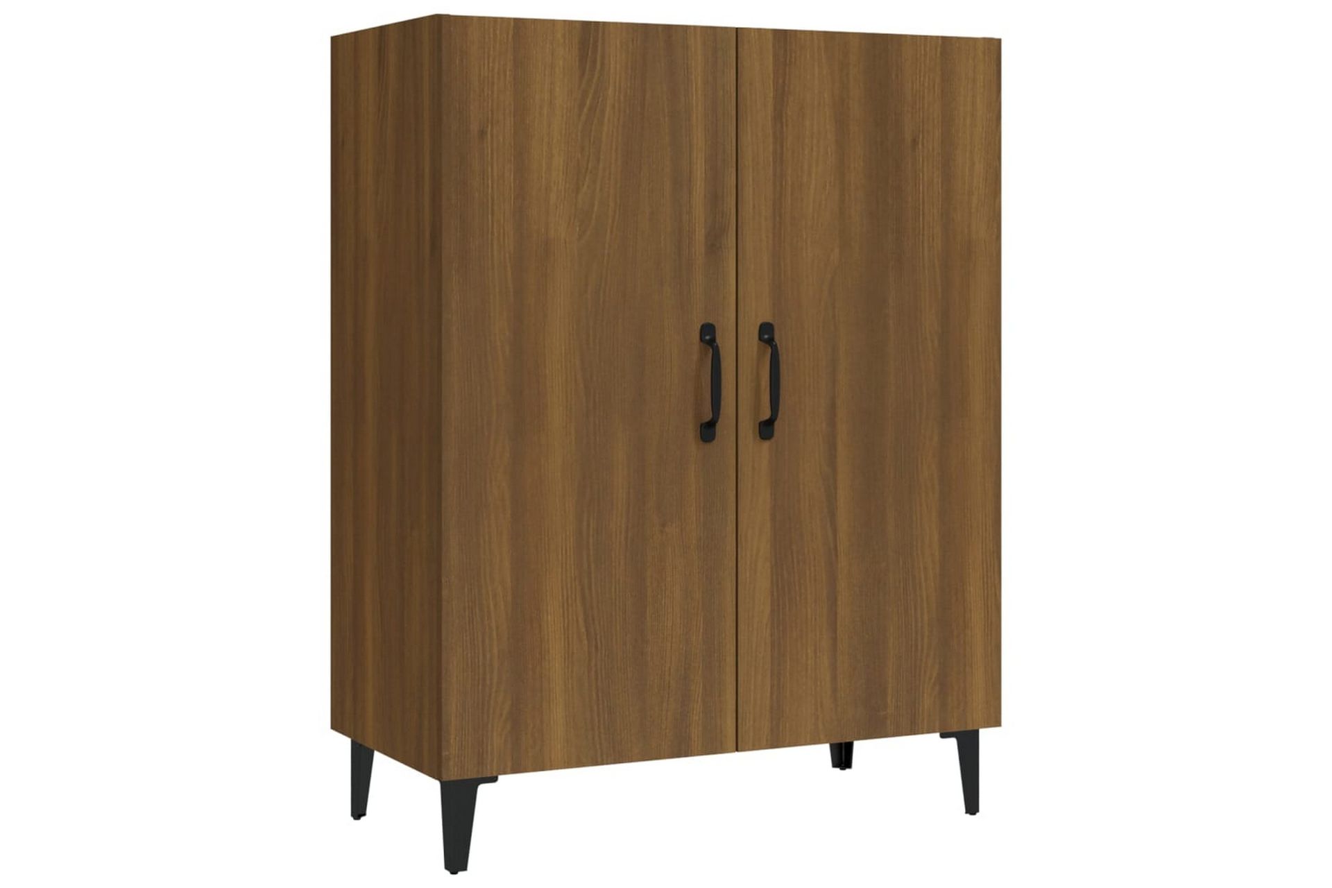 beBasic Skjenk brun eik 70x34x90 cm konstruert tre - Brun - Oppbevaring - Oppbevaringsmøbler - Sideboard & skjenker
