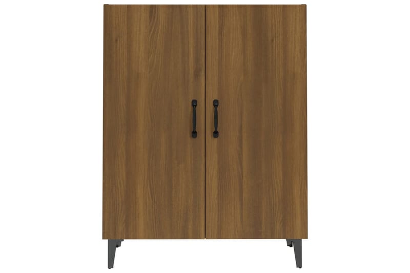 beBasic Skjenk brun eik 70x34x90 cm konstruert tre - Brun - Oppbevaring - Oppbevaringsmøbler - Sideboard & skjenker