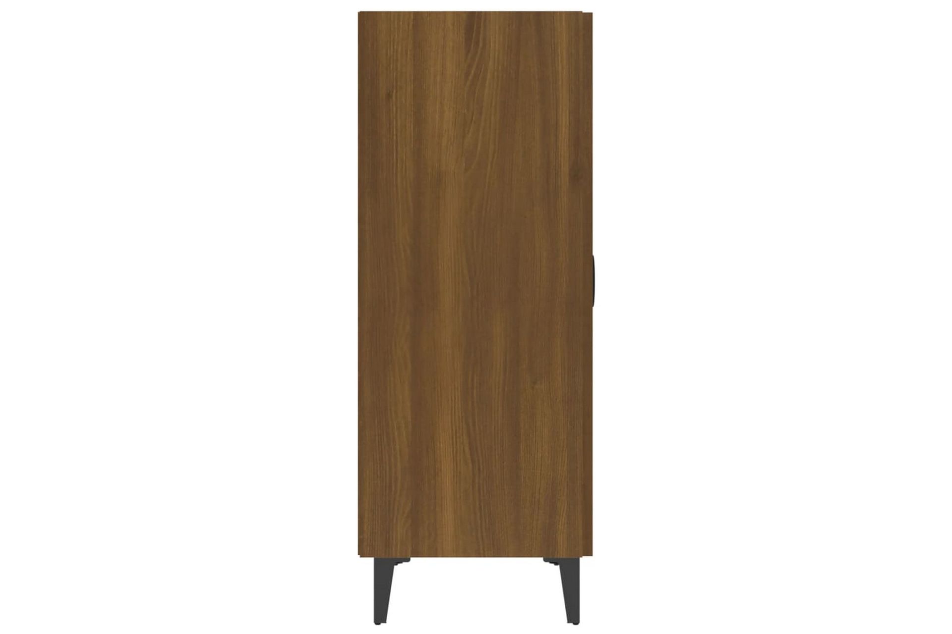 beBasic Skjenk brun eik 70x34x90 cm konstruert tre - Brun - Oppbevaring - Oppbevaringsmøbler - Sideboard & skjenker