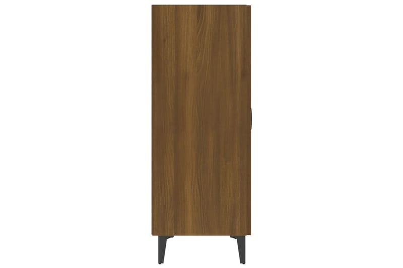 beBasic Skjenk brun eik 70x34x90 cm konstruert tre - Brun - Oppbevaring - Oppbevaringsmøbler - Sideboard & skjenker
