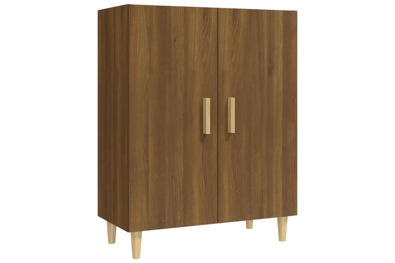 beBasic Skjenk brun eik 70x34x90 cm konstruert tre - Brun - Oppbevaring - Oppbevaringsmøbler - Sideboard & skjenker