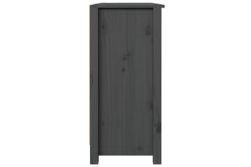 beBasic Skjenk grå 100x35x74 cm heltre furu - GrÃ¥ - Oppbevaring - Oppbevaringsmøbler - Sideboard & skjenker