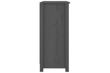beBasic Skjenk grå 70x35x80 cm heltre furu - GrÃ¥ - Oppbevaring - Oppbevaringsmøbler - Sideboard & skjenker