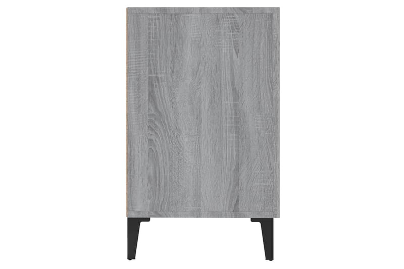 beBasic Skjenk grå sonoma 100x36x60 cm konstruert tre - GrÃ¥ - Oppbevaring - Oppbevaringsmøbler - Sideboard & skjenker