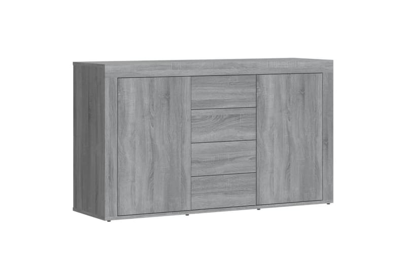 beBasic Skjenk grå sonoma 120x36x69 cm konstruert tre - GrÃ¥ - Oppbevaring - Oppbevaringsmøbler - Sideboard & skjenker