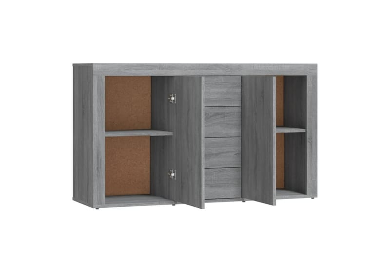beBasic Skjenk grå sonoma 120x36x69 cm konstruert tre - GrÃ¥ - Oppbevaring - Oppbevaringsmøbler - Sideboard & skjenker