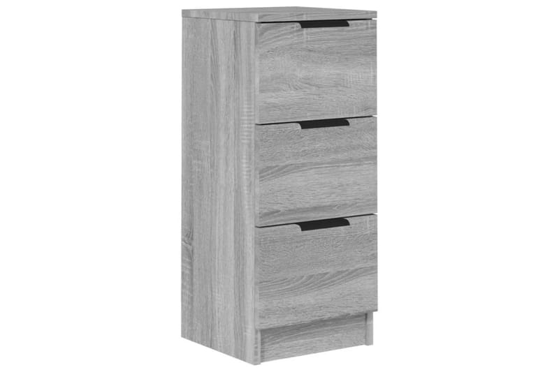 beBasic Skjenk grå sonoma 30x30x70 cm konstruert tre - GrÃ¥ - Oppbevaring - Oppbevaringsmøbler - Sideboard & skjenker