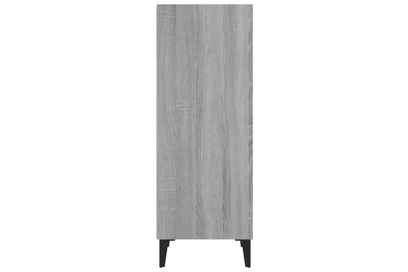 beBasic Skjenk grå sonoma 34,5x32,5x90 cm konstruert tre - GrÃ¥ - Oppbevaring - Oppbevaringsmøbler - Sideboard & skjenker