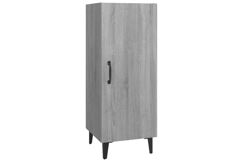 beBasic Skjenk grå sonoma 34,5x34x90 cm konstruert tre - GrÃ¥ - Oppbevaring - Oppbevaringsmøbler - Sideboard & skjenker