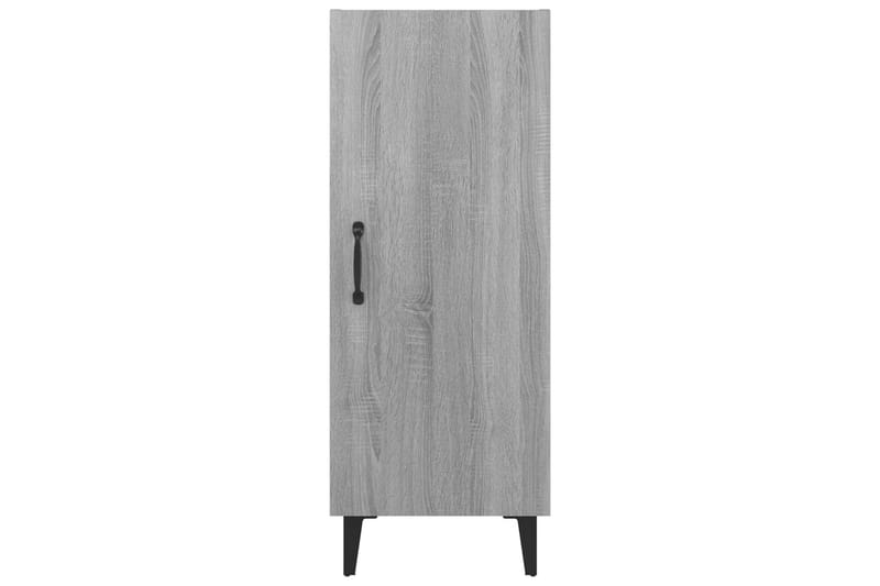 beBasic Skjenk grå sonoma 34,5x34x90 cm konstruert tre - GrÃ¥ - Oppbevaring - Oppbevaringsmøbler - Sideboard & skjenker