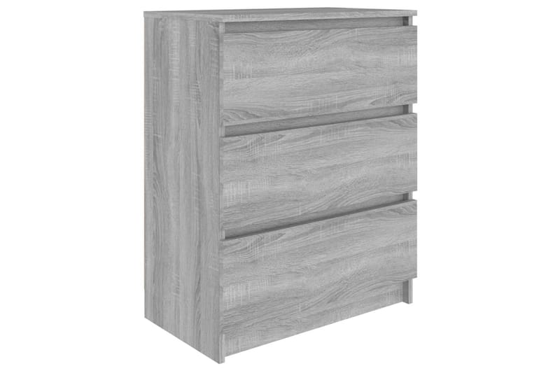 beBasic Skjenk grå sonoma 60x35x76 cm konstruert tre - GrÃ¥ - Oppbevaring - Oppbevaringsmøbler - Sideboard & skjenker