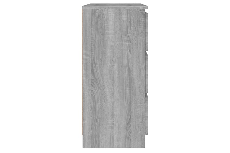 beBasic Skjenk grå sonoma 60x35x76 cm konstruert tre - GrÃ¥ - Oppbevaring - Oppbevaringsmøbler - Sideboard & skjenker