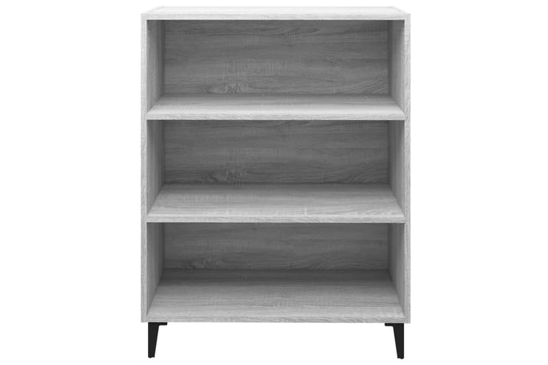 beBasic Skjenk grå sonoma 69,5x32,5x90 cm konstruert tre - GrÃ¥ - Oppbevaring - Oppbevaringsmøbler - Sideboard & skjenker
